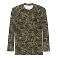 Duck Marsh camo long-sleeve BJJ rash guard