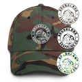 Brushland Support Bundle with dad hat and three die-cut stickers
