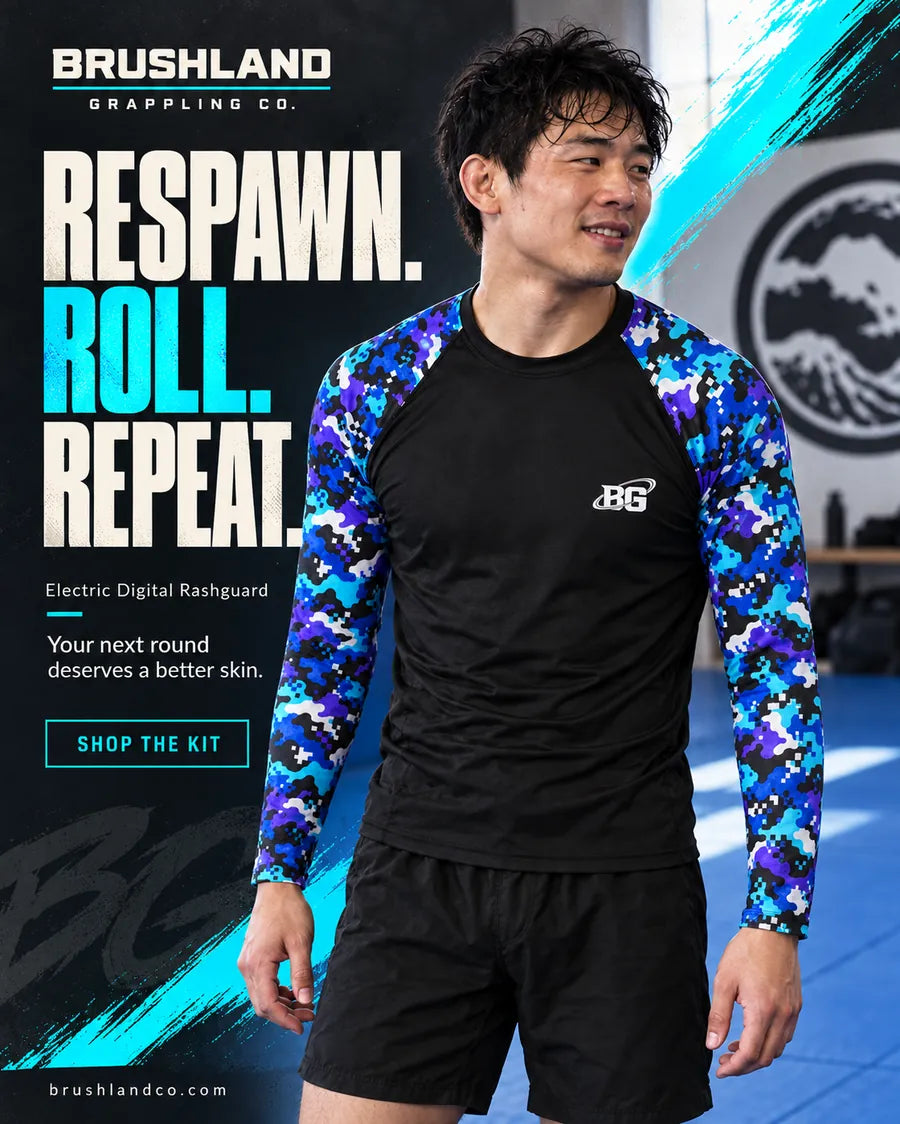 Electric Digital Rashguard — Arcade Series